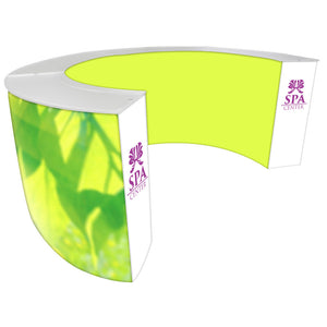 EZ Fabric Counter - Curved Quad Graphic Package