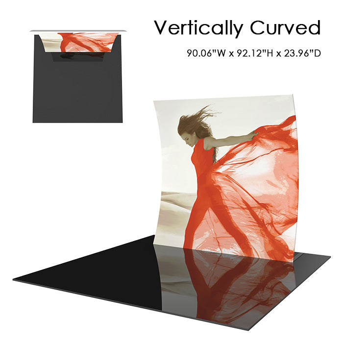 Formulate Master 8' Fabric Backwall All Shapes