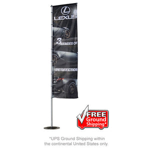 Splash Outdoor Banner Stand - Various Sizes