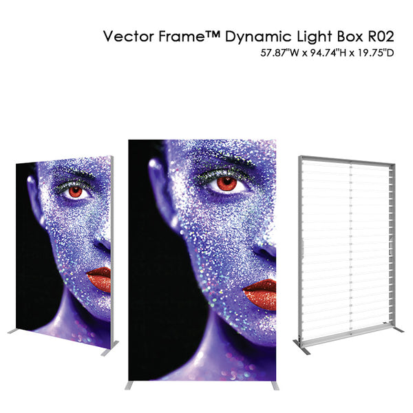 Vector Frame™ Dynamic Light Box - D3 Portable Displays