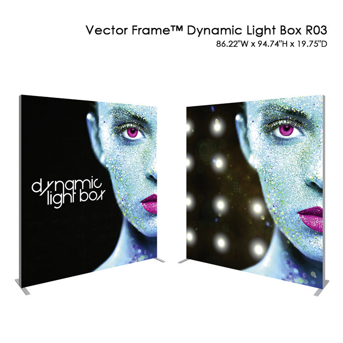 Vector Frame™ Dynamic Light Box - D3 Portable Displays