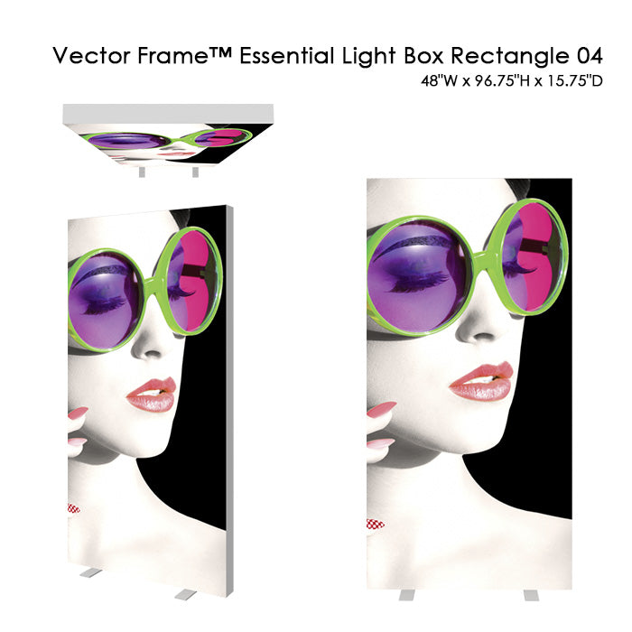 Vector Frame™ Essential Light Box Rectangle - D3 Portable Displays