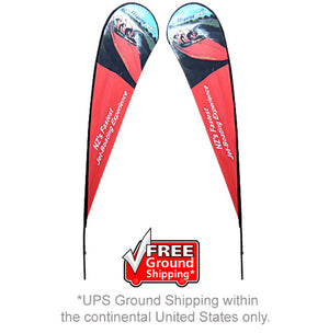 Teardrop Flag - X-Large 15.75'