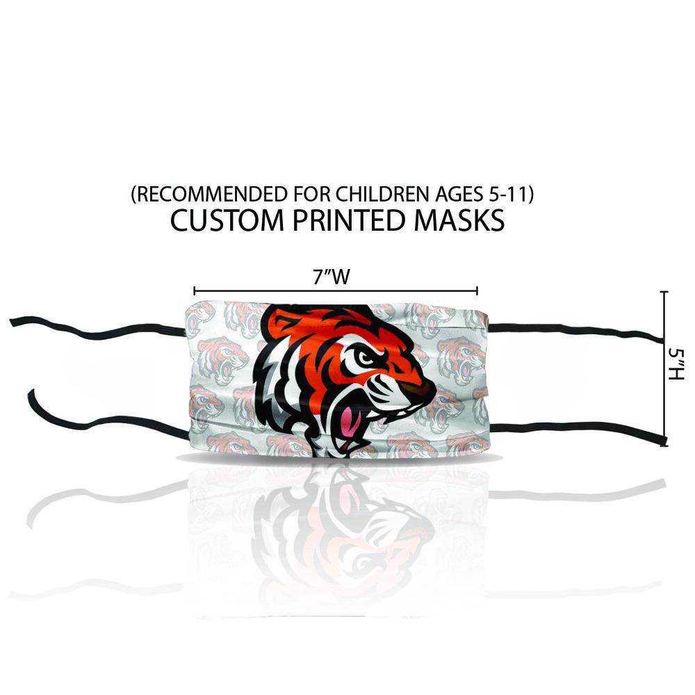 Youth Pleated Mask - Custom Print - D3 Portable Displays