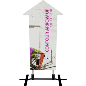 Contour Outdoor Sign Arrow Up