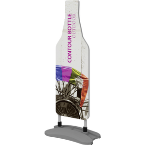 Contour Outdoor Sign Bottle