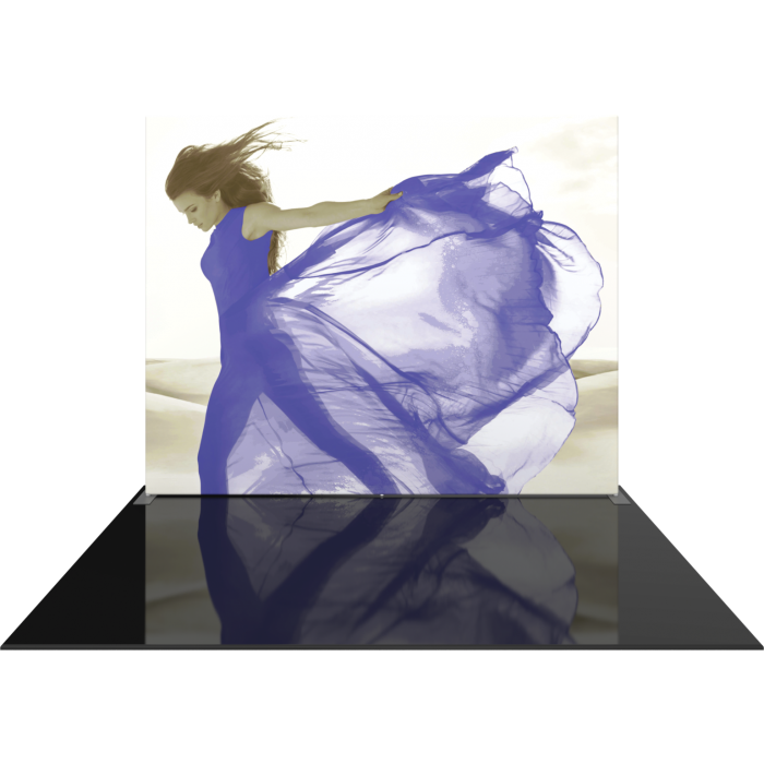 Formulate Master 10' Fabric Backwall S1 - Straight Wall