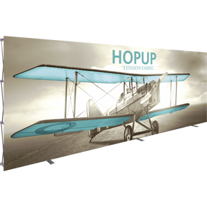 HOPUP 20FT - Full height tension fabric displays