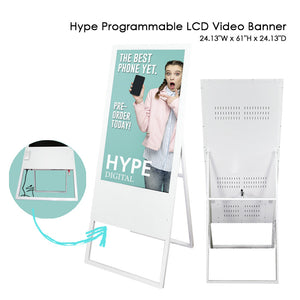 Hype Programmable LCD Video Banner