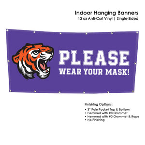 Indoor Hanging Banners - Fabric & Vinyl