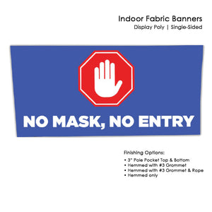 Indoor Hanging Banners - Fabric & Vinyl