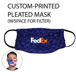 Custom Branded Adult Face Masks - Quantities starting at 30