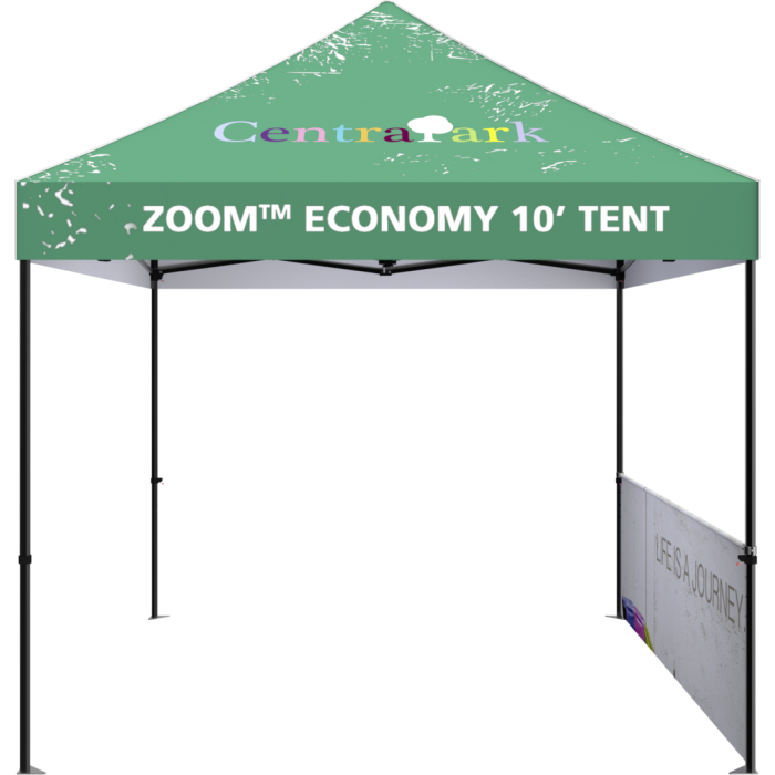 Half-wall Graphic Kit for Zoom Economy and Standard Popup Tents