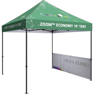 Half-wall Graphic Kit for Zoom Economy and Standard Popup Tents