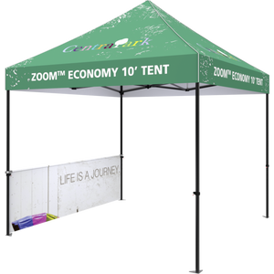 Half-wall Graphic Kit for Zoom Economy and Standard Popup Tents