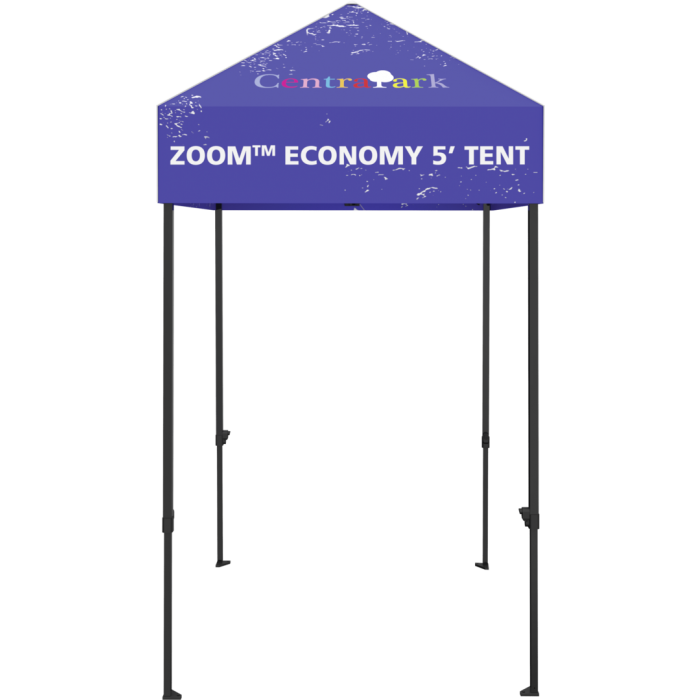 Zoom Custom Printed 5' Popup Tent