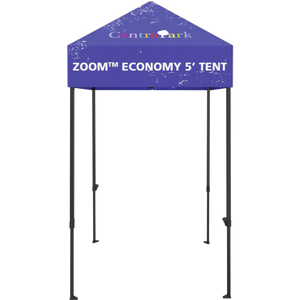 Zoom Custom Printed 5' Popup Tent