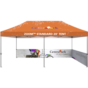 Half-wall Graphic kit for Zoom Standard 20' Popup
